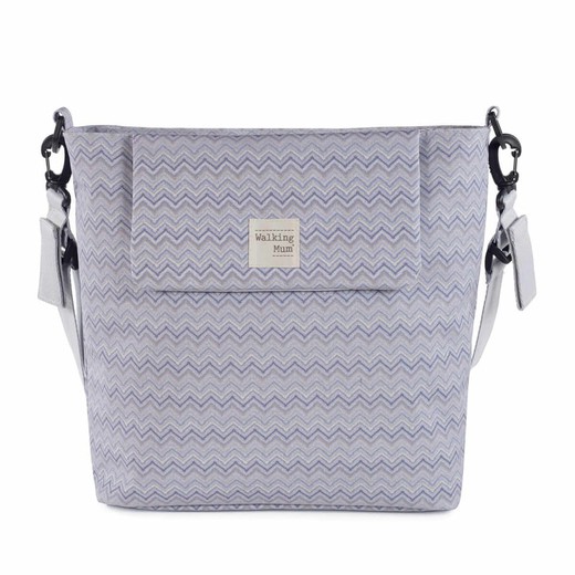 Bolsa canastilla Walking Mum ZigZag