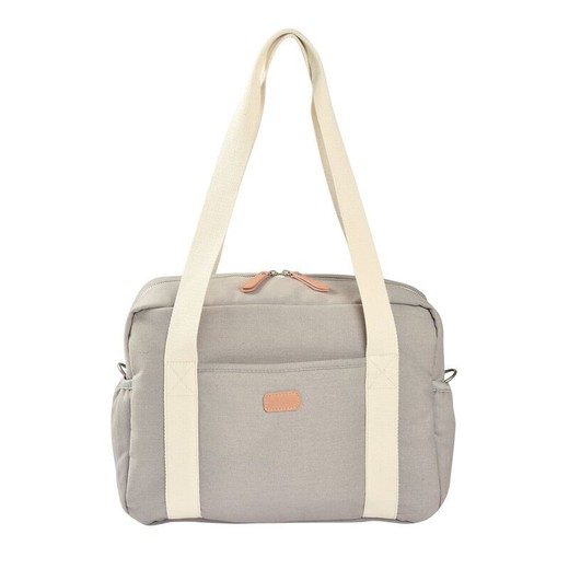 Bolso cambiador Beaba Paris Gris