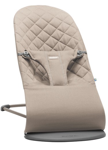 Hamaca BabyBjorn Bliss algodón Gris Arena