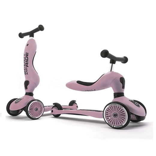 Patinete 2 en 1 Scoot and Ride Highwaykick Rosa