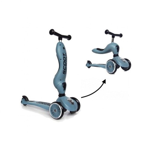 Patinete 2 en 1 Scoot and Ride Highwaykick Steel