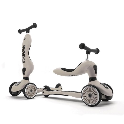 Patinete 2 en 1 Scoot and Ride Highwaykick Ash