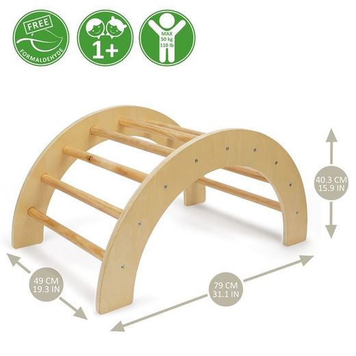 Arco escalada y rampa Montessori ZOO