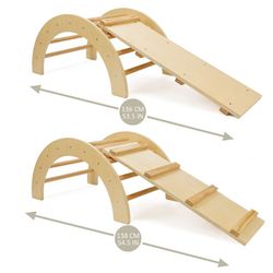 Arco escalada y rampa Montessori ZOO