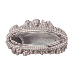 Bolsa canastilla Walking Mum Praliné vichy Moka