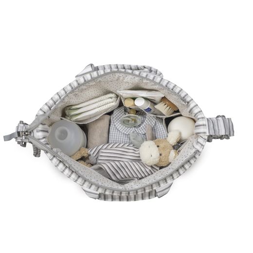 Bolsa canastilla Walking Mum Botton Rayas