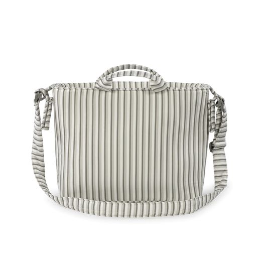 Bolsa canastilla Walking Mum Botton Rayas