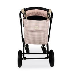 Bolsa canastilla Walking Mum I Love vichy rosa