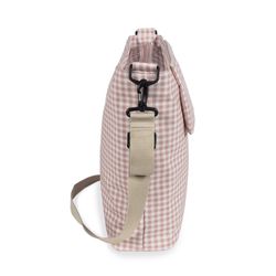 Bolsa canastilla Walking Mum I Love vichy rosa