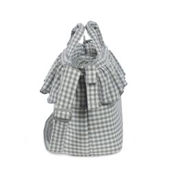 Bolsa canastilla Walking Mum  Praliné Vichy Matcha