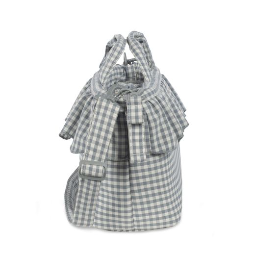Bolsa canastilla Walking Mum  Praliné Vichy Matcha