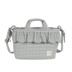 Bolsa canastilla Walking Mum  Praliné Vichy Matcha