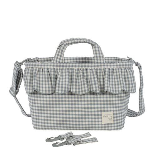Bolsa canastilla Walking Mum  Praliné Vichy Matcha