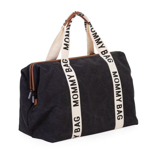 Bolsa Chilhome MOMMY BAG Canvas negra