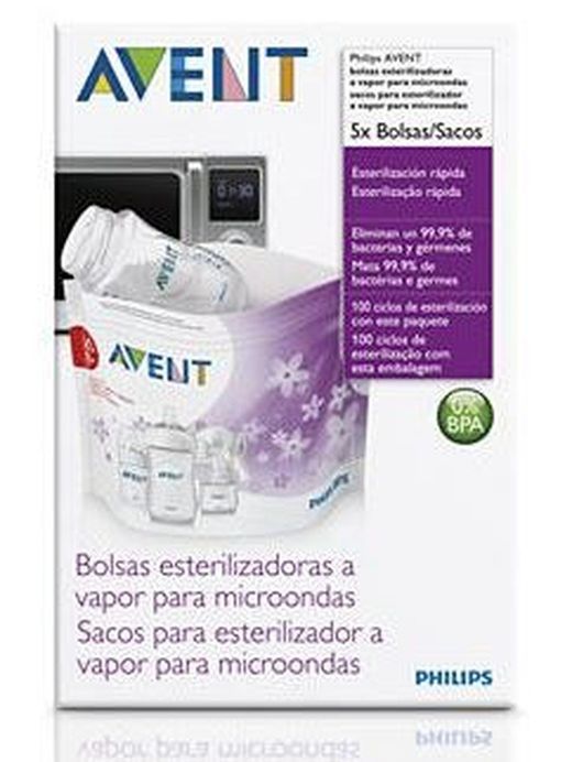 Bolsa esterilizadora Philips-Avent para microondas