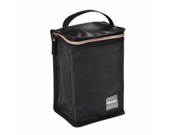 Bolsa isotérmica Beaba negro - rosa