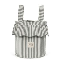 Bolso Bucket Walking Mum Rayas Matcha