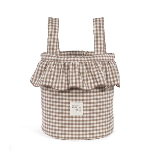 Bolso Bucket Walking Mum Vichy Moka