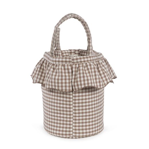 Bolso Bucket Walking Mum Vichy Moka