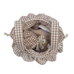 Bolso Bucket Walking Mum Vichy Moka