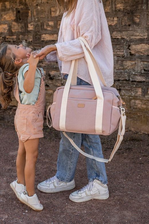 Bolso cambiador Beaba Paris Rosa