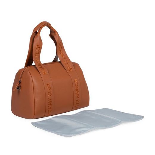 Bolso Childhome Mommy Club Signature Vegan leather Marrón