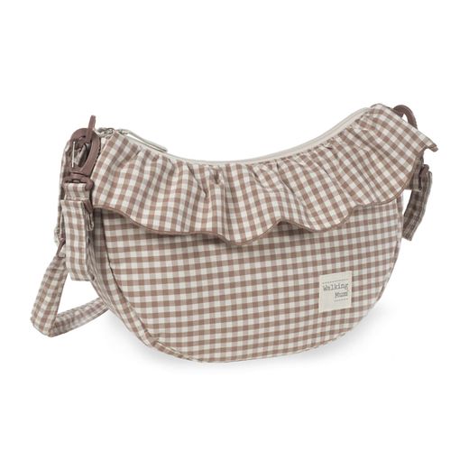 Bolso crosbody Gondola Walking Mum Praliné Vichy Moka