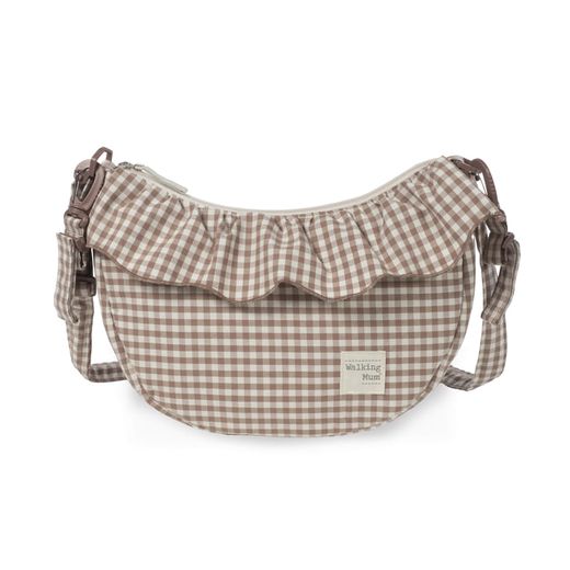 Bolso crosbody Gondola Walking Mum Praliné Vichy Moka