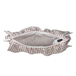 Bolso crosbody Gondola Walking Mum Praliné Vichy Moka