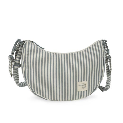 Bolso crosbody Gondola Walking Mum Preliné Rayas Matcha