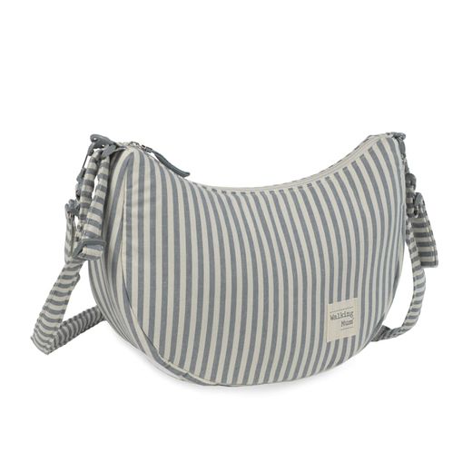 Bolso crosbody Gondola Walking Mum Preliné Rayas Matcha