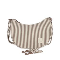 Bolso Crossbody Gondola Walking Mum Praliné Rayas Moka