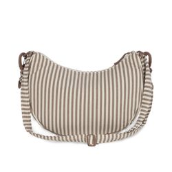 Bolso Crossbody Gondola Walking Mum Praliné Rayas Moka
