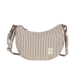 Bolso Crossbody Gondola Walking Mum Praliné Rayas Moka