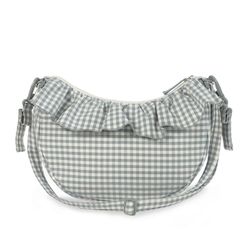 Bolso Crossbody Gondola Walking Mum Praliné vichy Matcha