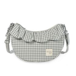 Bolso Crossbody Gondola Walking Mum Praliné vichy Matcha