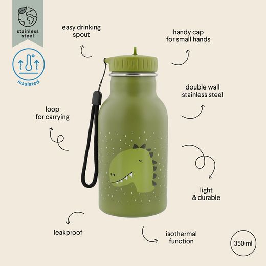 Botella térmica Trixie 350 ml Dino