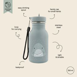 Botella Trixie 350 ml Tiburón
