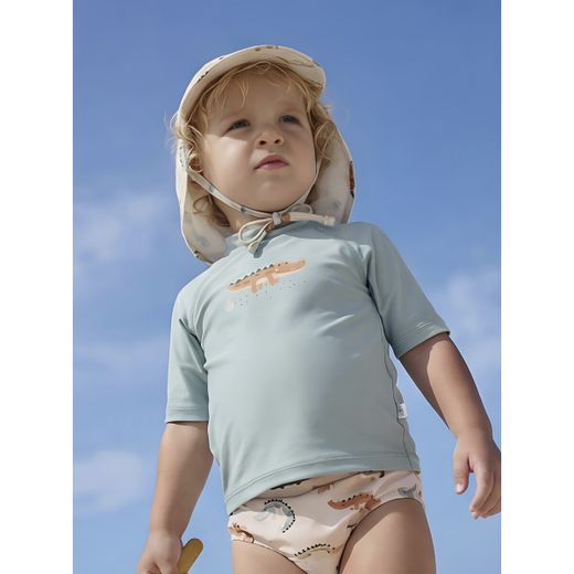 Camiseta con protección solar Bimbidreams Caiman Talla 6-12 meses