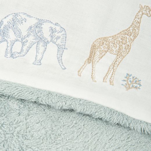 Capa de baño Bimbidreams Tanzania Azul gris