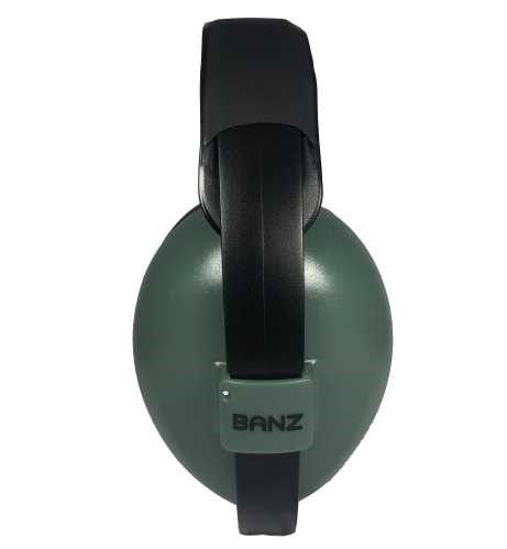 Casco anti-ruidos BANZ 0-3 años Dark Green