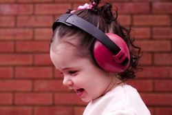 Cascos anti-ruido BANZ 0-3 años Maroon