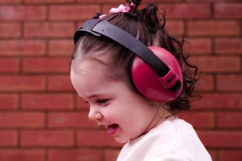 Cascos anti-ruido BANZ 0-3 años Maroon