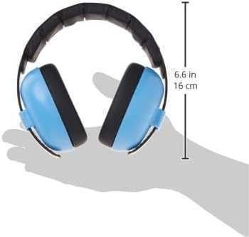 Cascos anti-ruido BANZ 0-3 azul pastel