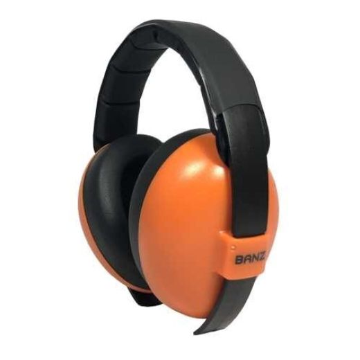 Cascos anti-ruido Banz 0-3 Naranja