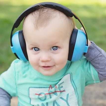 Cascos anti-ruido BANZ 0-3 verde lima