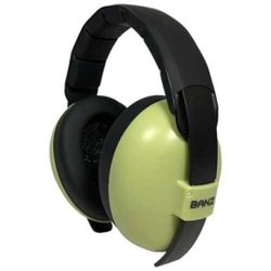 Cascos anti-ruido BANZ 0-3 verde lima