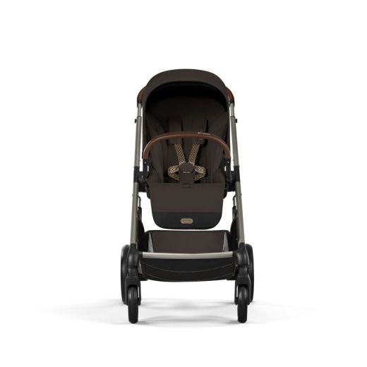 Cochecito 2 piezas Cybex Balios S Lux con capazo plegable Chocolate