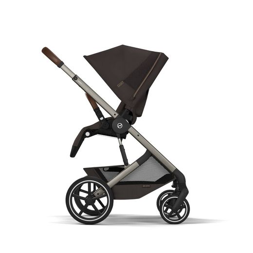 Cochecito 2 piezas Cybex Balios S Lux con capazo plegable Chocolate