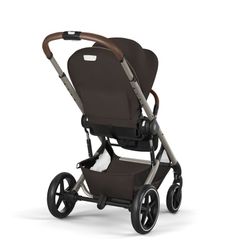 Cochecito 2 piezas Cybex Balios S Lux con capazo plegable Chocolate